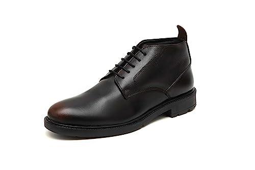 Black leather chukka store boots