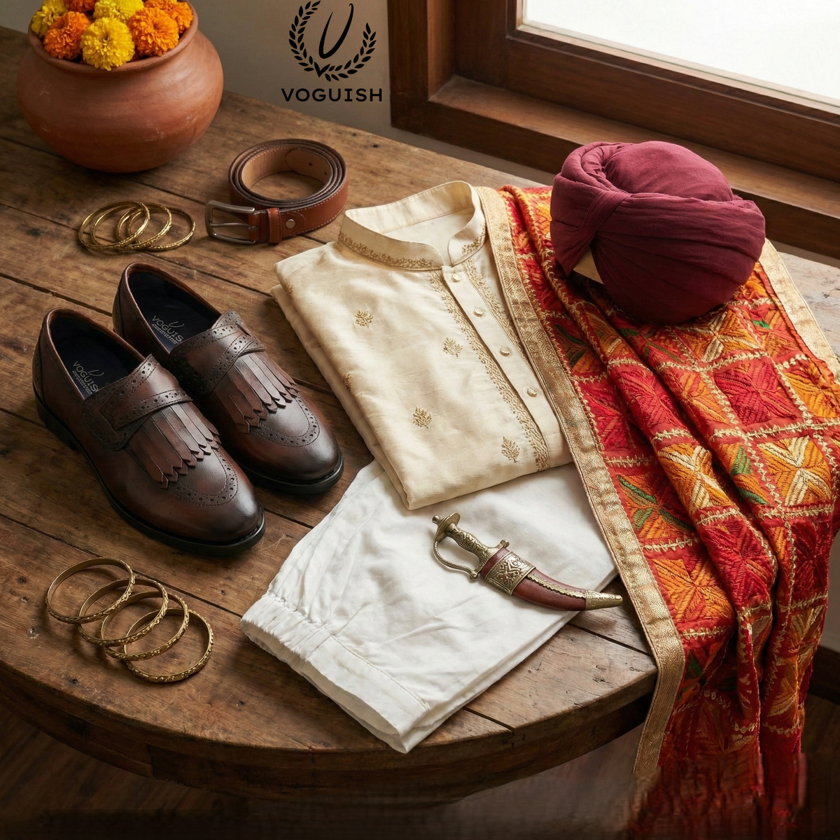 Premium Leather Kiltie Loafer for Men's - 039 - Product View