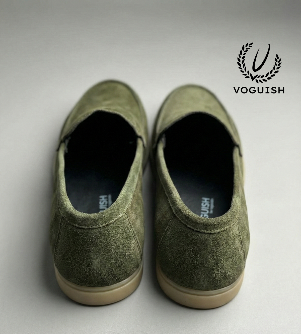 Suede Penny Loafer for Men's - IMPERIALSTEP 007 - Product View