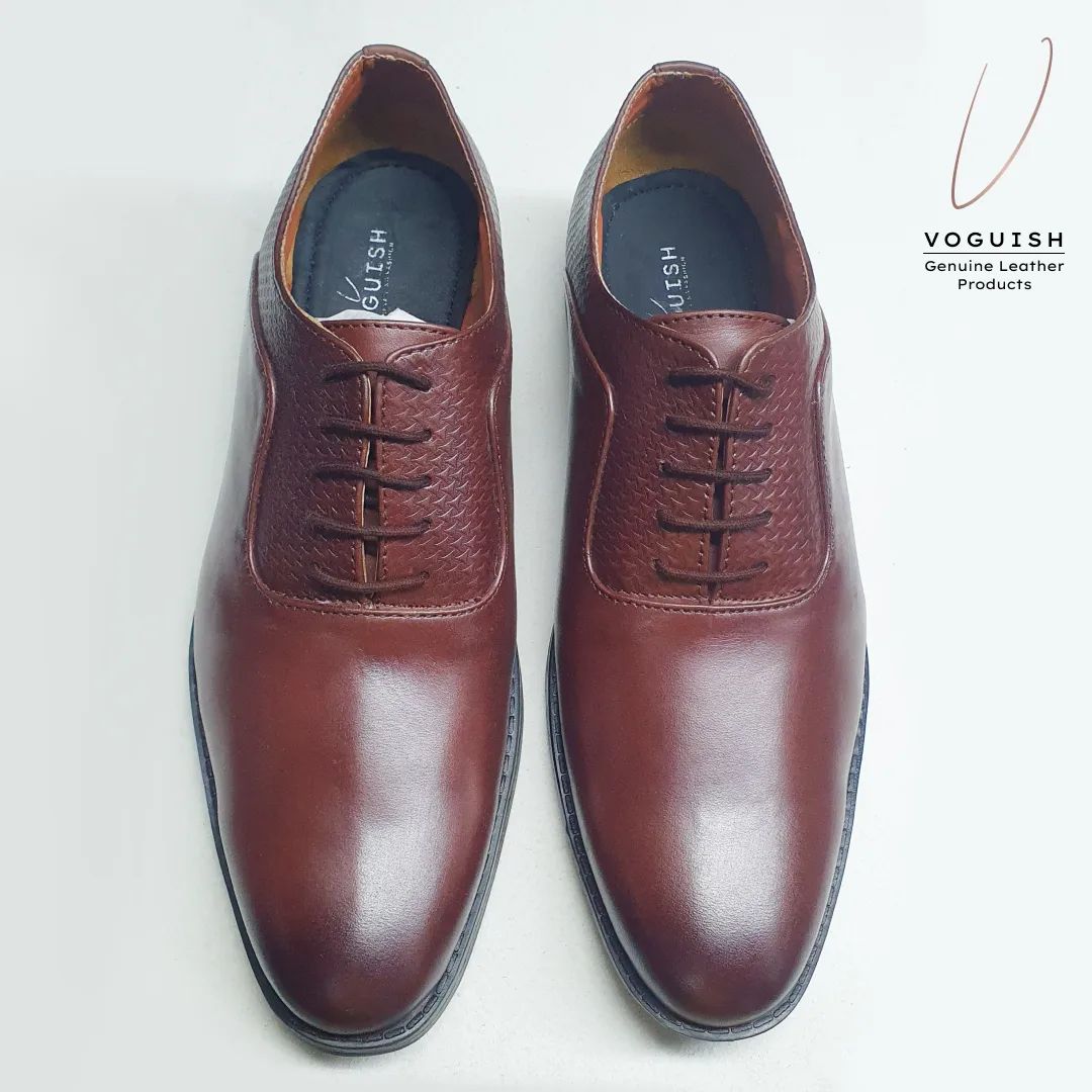 Brown Oxford Leather Shoes
