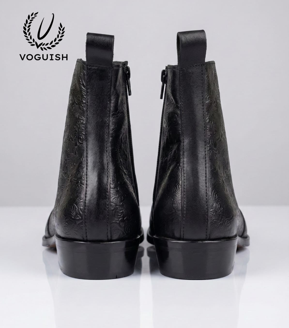 Handmade Chelsea Boot for Men's - 1055 - Product View