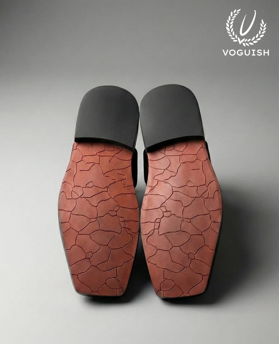 Leather Peshawari Sandal for Men - 4001 - Product View