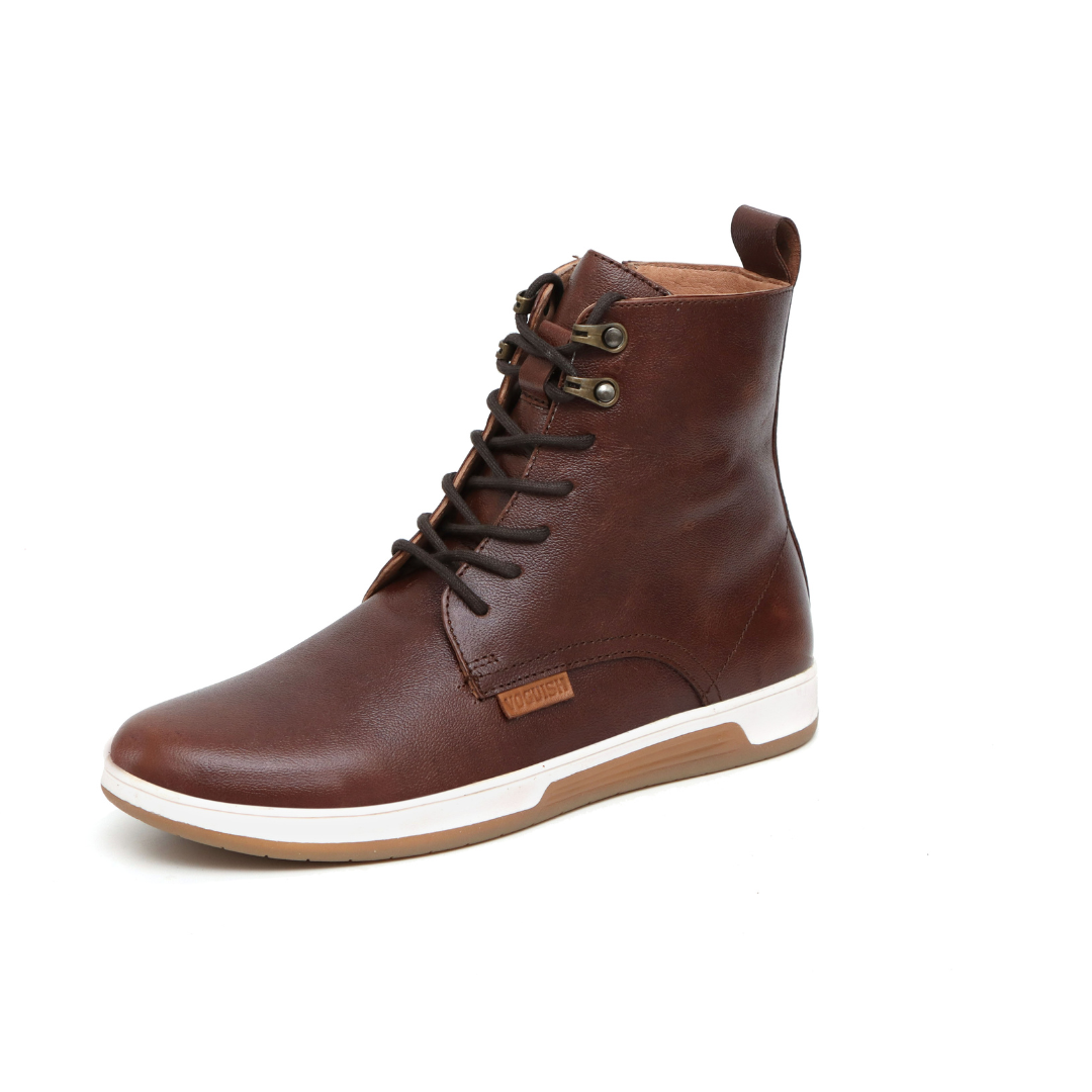 Tan Colour Sneaker Boots