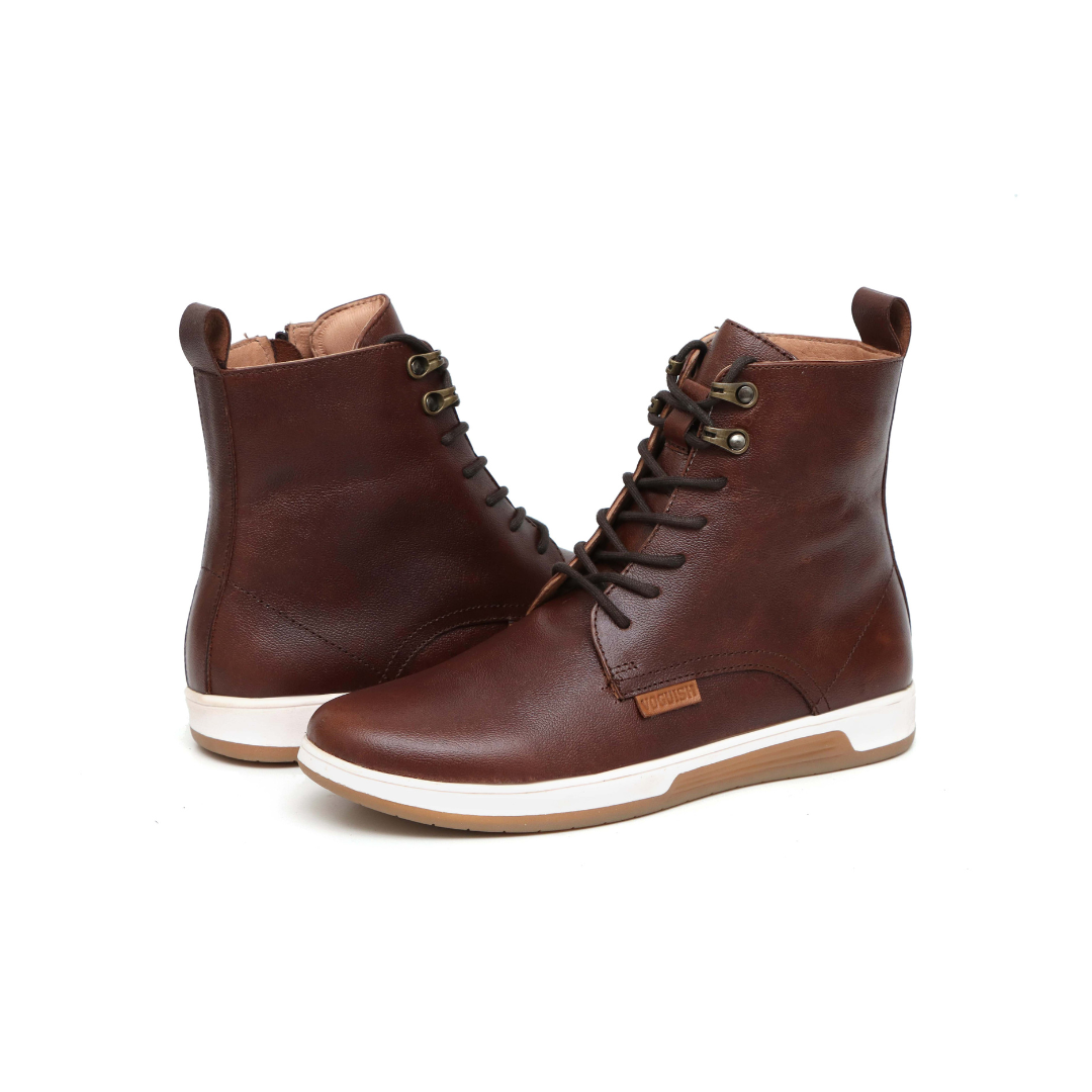 Tan Colour Sneaker Boots