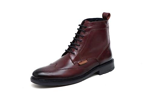 VOGUISH Cherry Genuine Leather Chelesa Boots For Men - Voguish