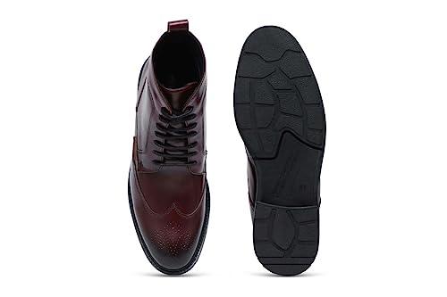 VOGUISH Cherry Genuine Leather Chelesa Boots For Men - Voguish