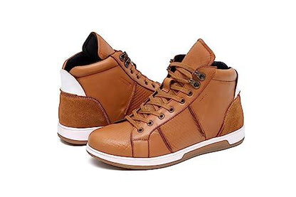 Voguish Men's Casual Sneaker Boots | Soft Cushioned Insole, Slip Resistance, Perfect Casual Shoes for Men - Voguish