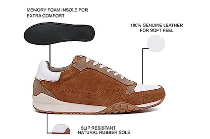 Tan Casual Sneaker Shoes