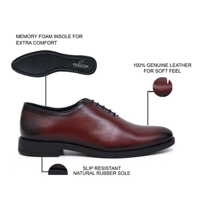 Cherry Red Formal Shoe