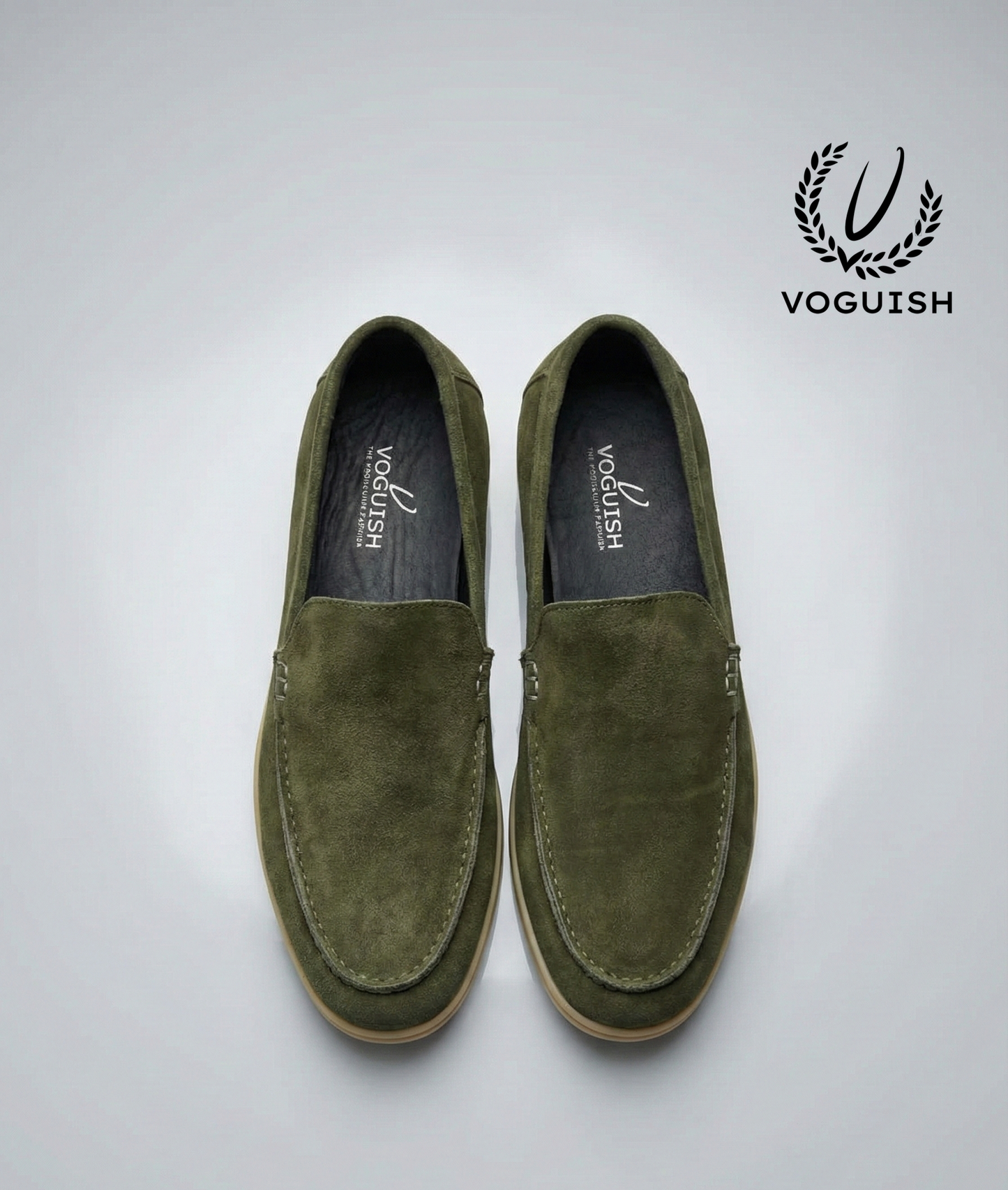 Suede Penny Loafer for Men's - IMPERIALSTEP 007