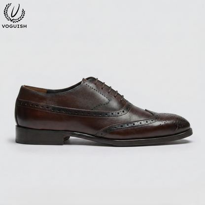 Handmade Leather Brouge for Men -  IMPERIALSTEP 030