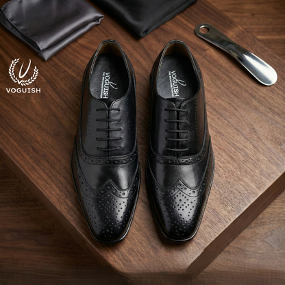 Handmade Leather Brouge Shoe for Men - IMPERIAL STEP 030