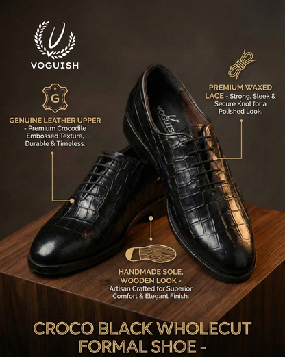 Leather Handmade Wholecut Shoe for Men's - IMPERIALSTEP 014