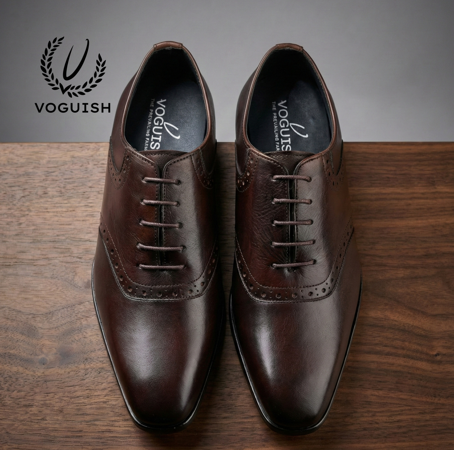 Leather Ofxord Shoe  for Men's - IMPERIALSTEP 001