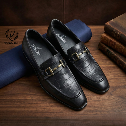Handmade Croco Loafer for Men - IMPERIAL STEP 035