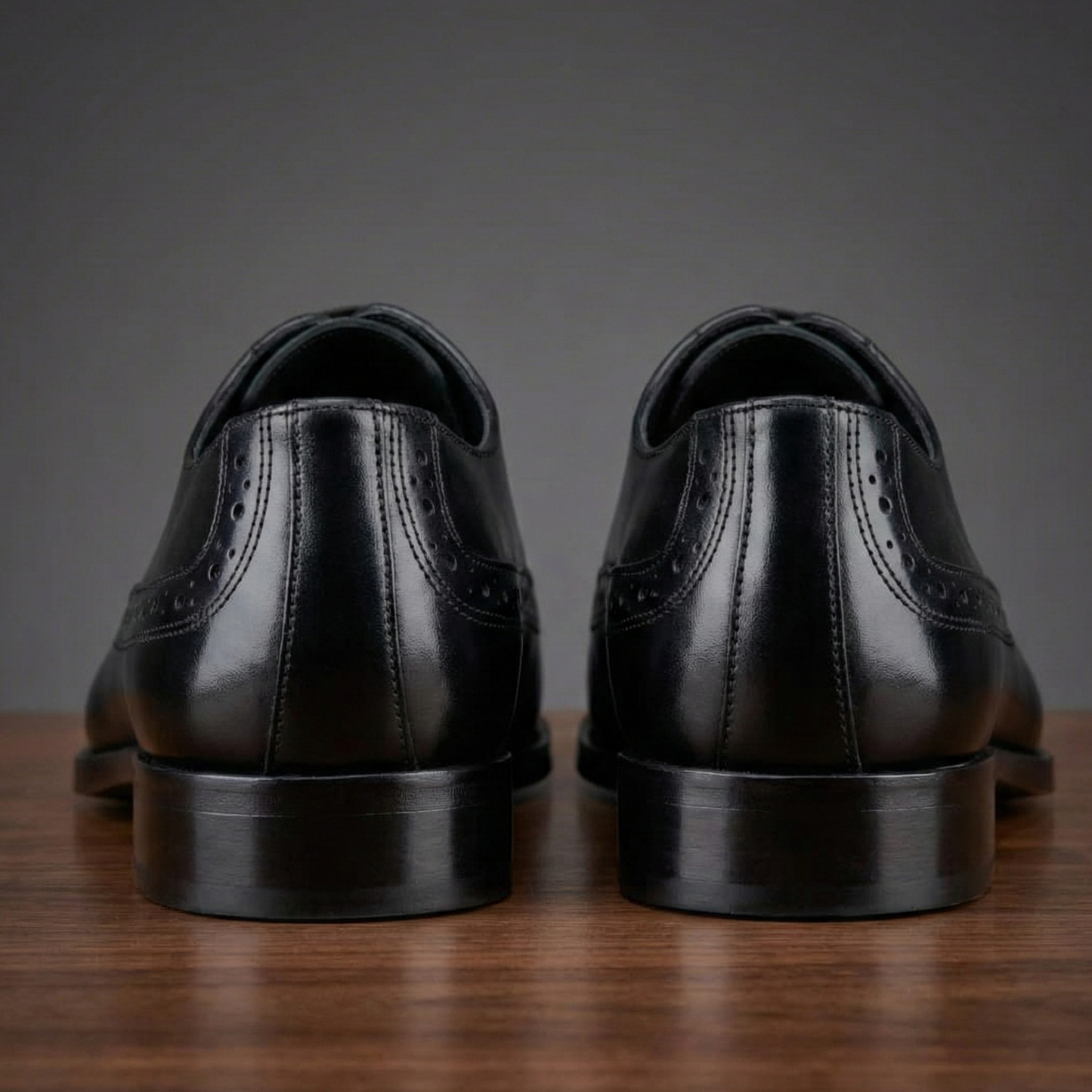 Voguish Men’s Crocodile Texture Oxford Shoes – Premium Leather Brogue Cap Toe Dress Shoes - 031