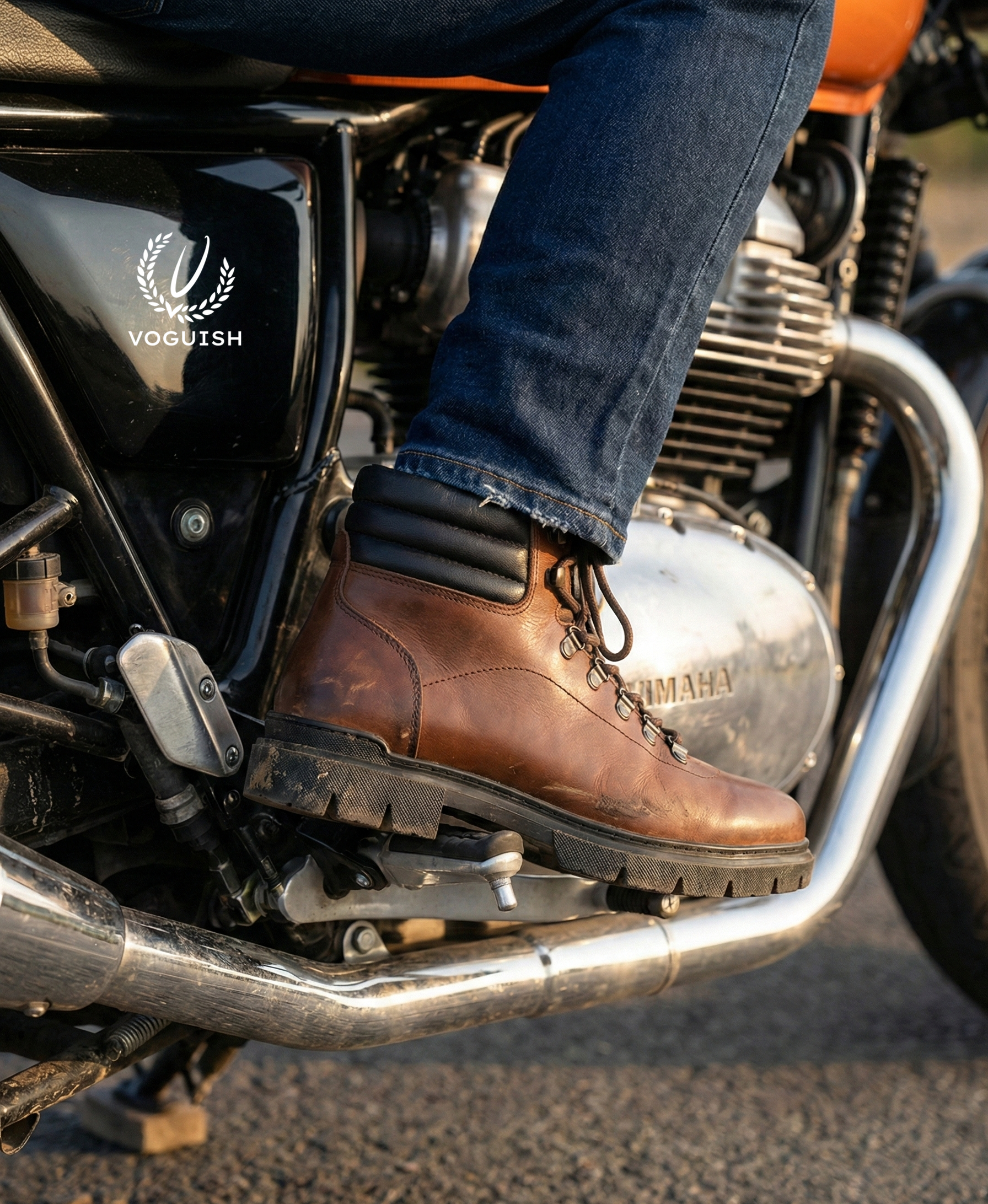 Leather Riding Boot For Men's - 3003 - Product View
