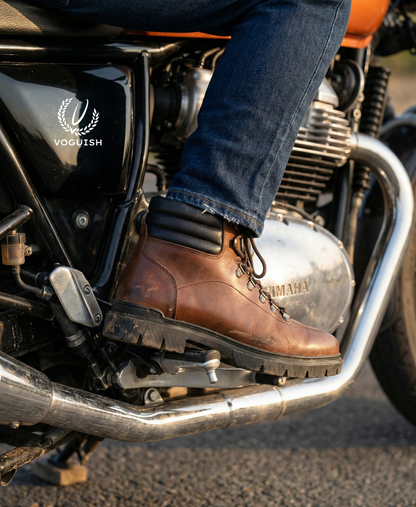 Leather Riding Boot For Men's - 3003 - Product View