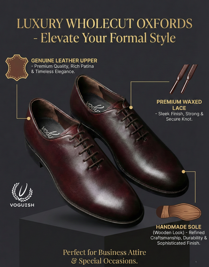 Leather Handmade Formal Shoe for Men's - IMPERIALSTEP 013