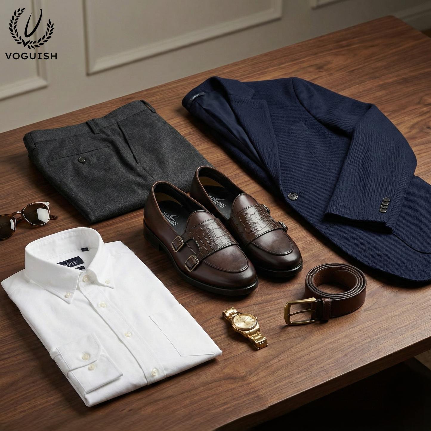 Men's Handmade Leather Loafer - 038 - Product View
