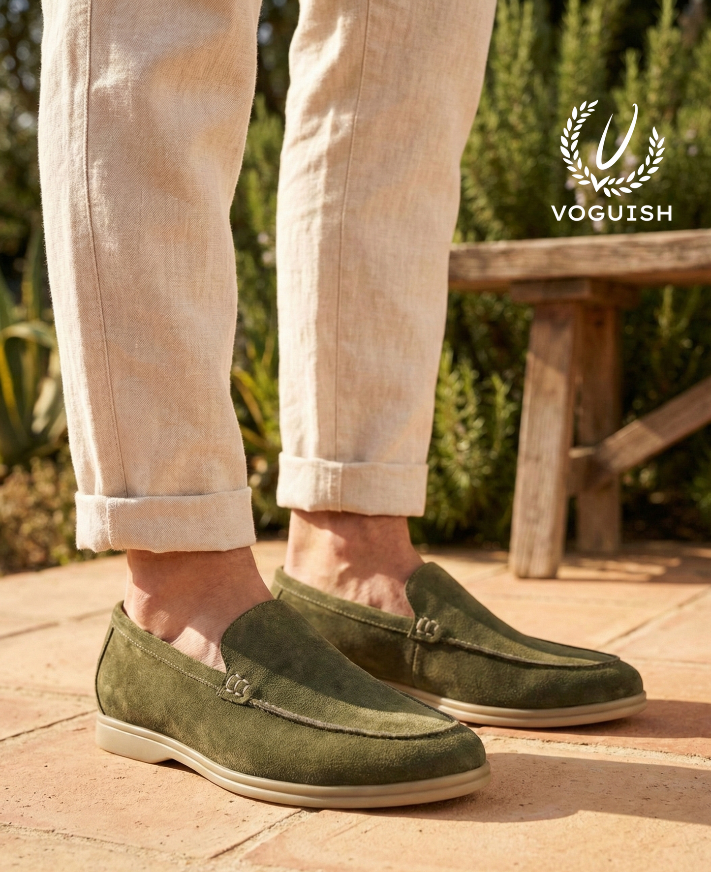 Suede Penny Loafer for Men's - IMPERIALSTEP 007