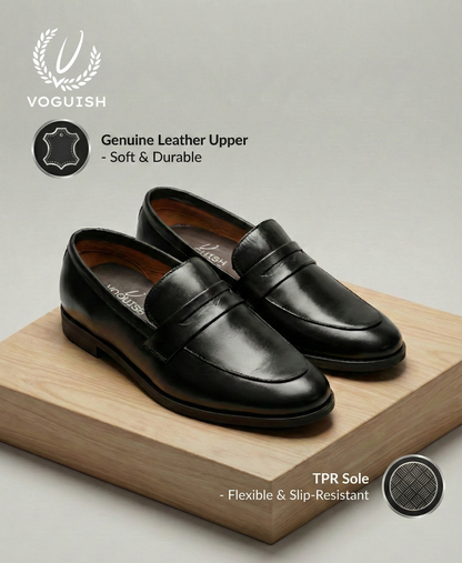 Leather Penny Loafer for Men - IMPERIALSTEP 006