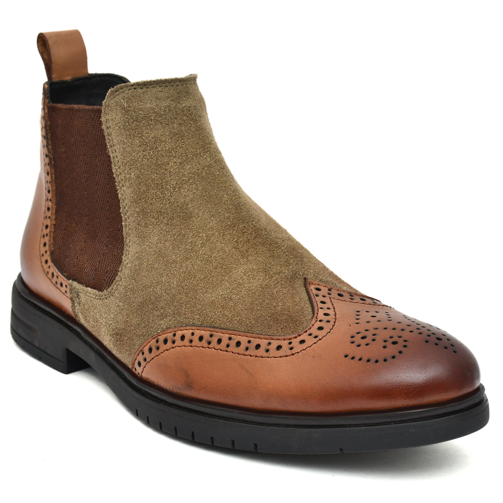 Mens 2025 brogue boots