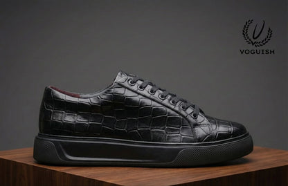 Premium Genuine Leather Sneaker - 2001 - Product View