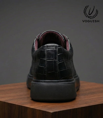 Premium Genuine Leather Sneaker - 2001 - Product View
