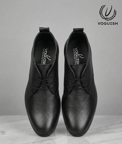 Leather Chukka Boot for Men's - IMPERIALSTEP 026