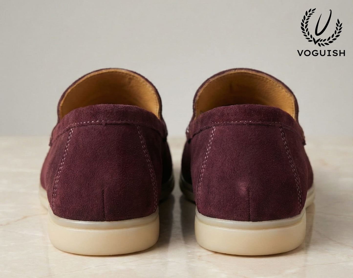 Suede Penny Loafer for Men's - IMPERIALSTEP 007