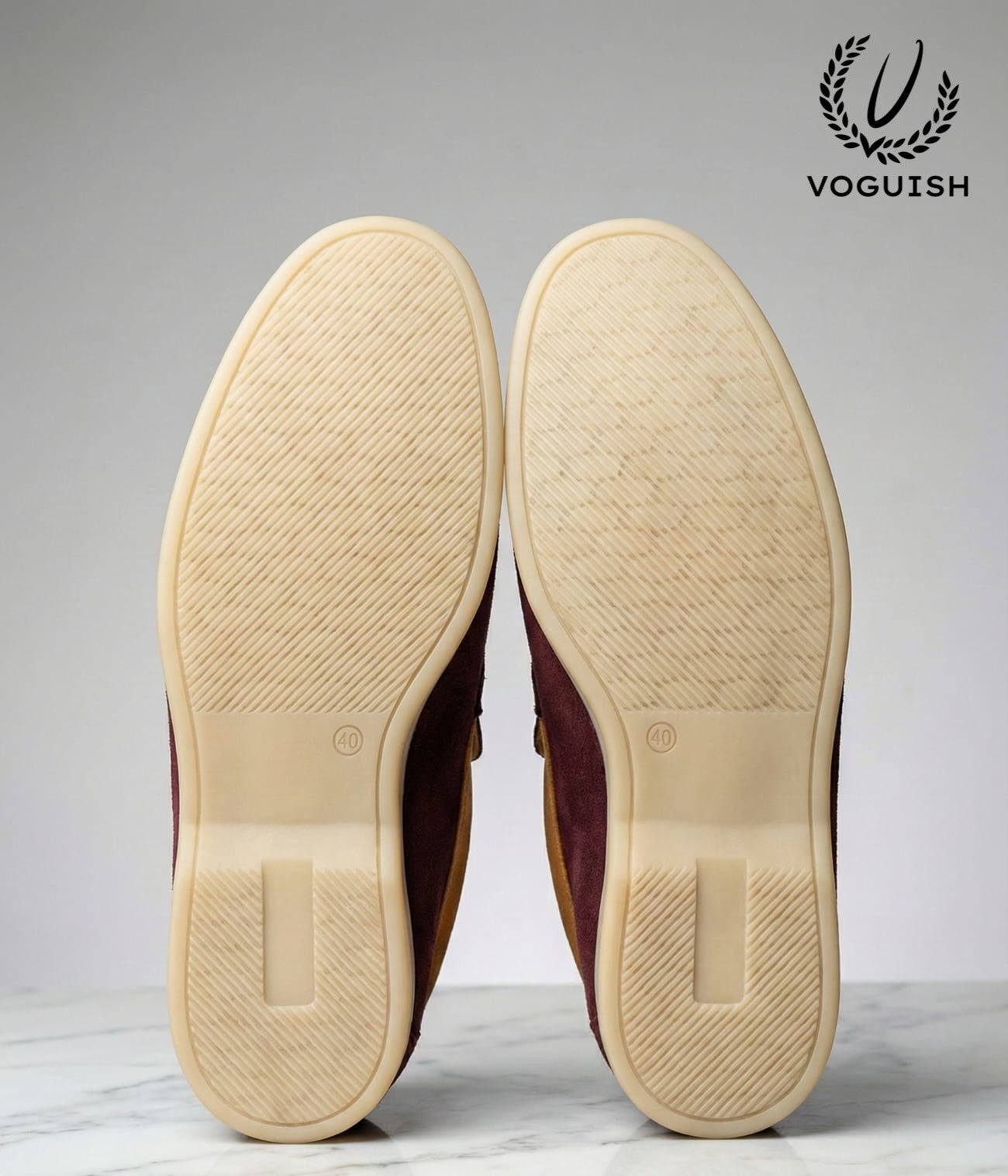 Suede Penny Loafer for Men's - IMPERIALSTEP 007