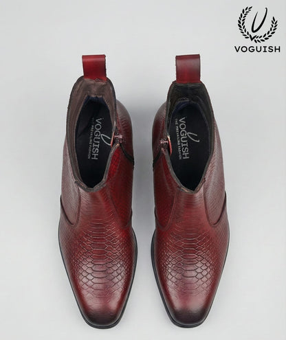 Handmade Chelsea Boot for Men - 1050 - Product View