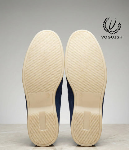 Suede Penny Loafer for Men's - IMPERIALSTEP 007