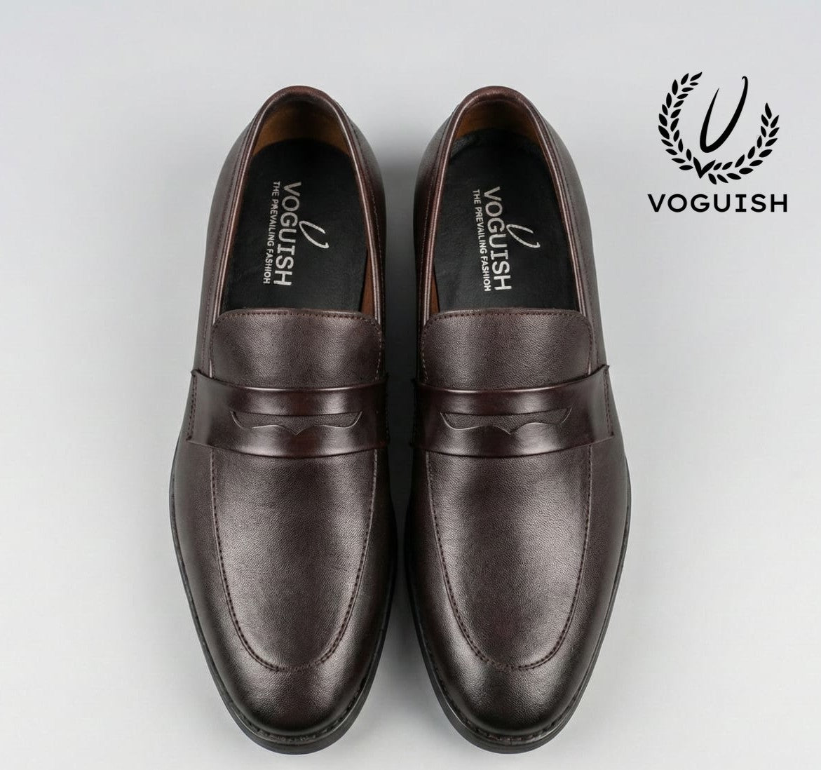 Leather Penny Loafer for Men's - IMPERIALSTEP 006
