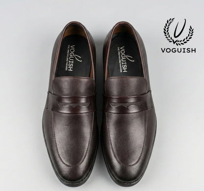 Leather Penny Loafer for Men's - IMPERIALSTEP 006