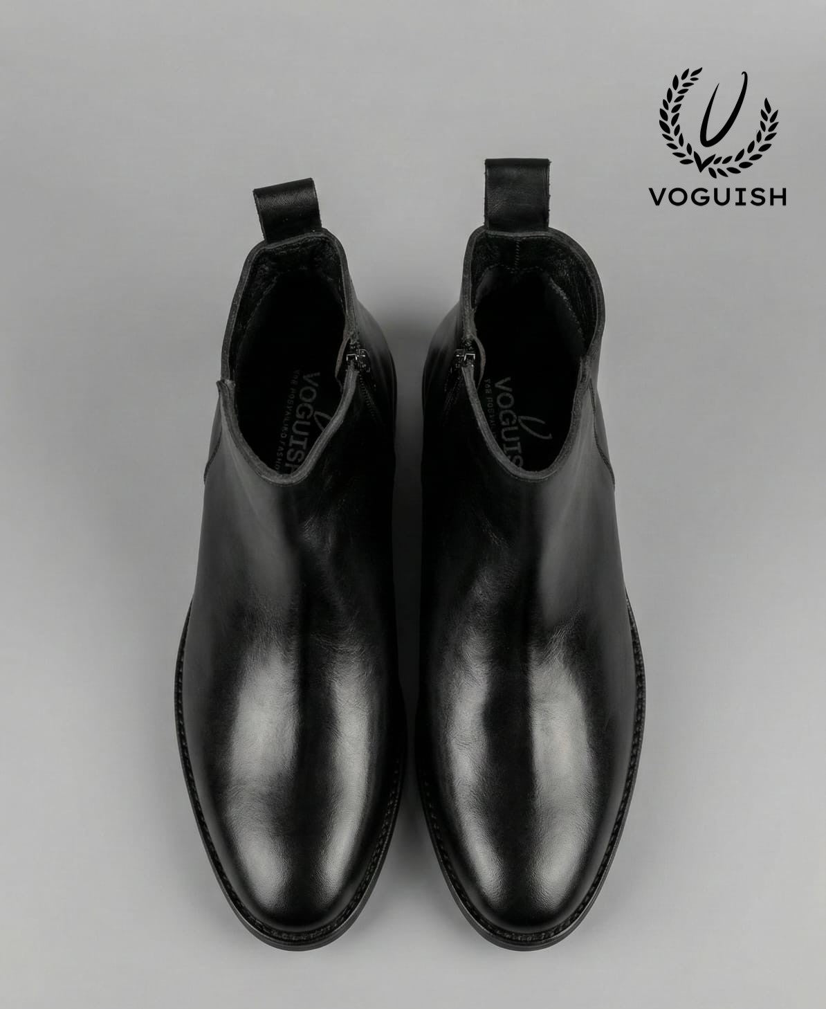 Side zip Chelsea Boot for Men's - 1002 - Product View