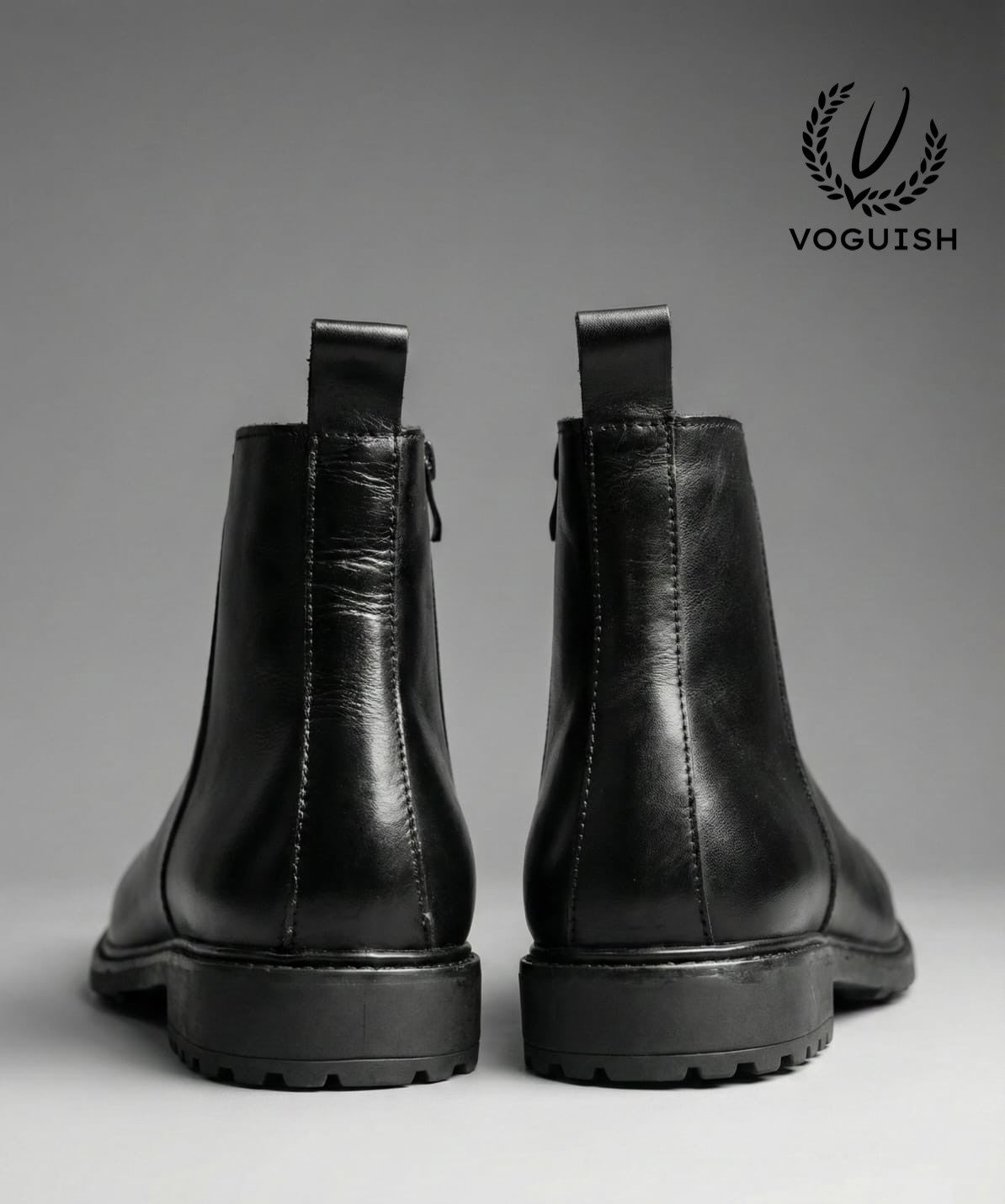 Side zip Chelsea Boot for Men's - 1002 - Product View