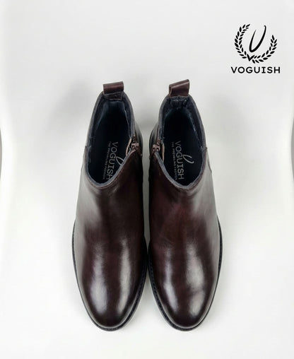 Leather Chelsea Boot for men - 1004 - Product View