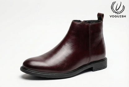 Leather Chelsea Boot for men - 1004 - Product View