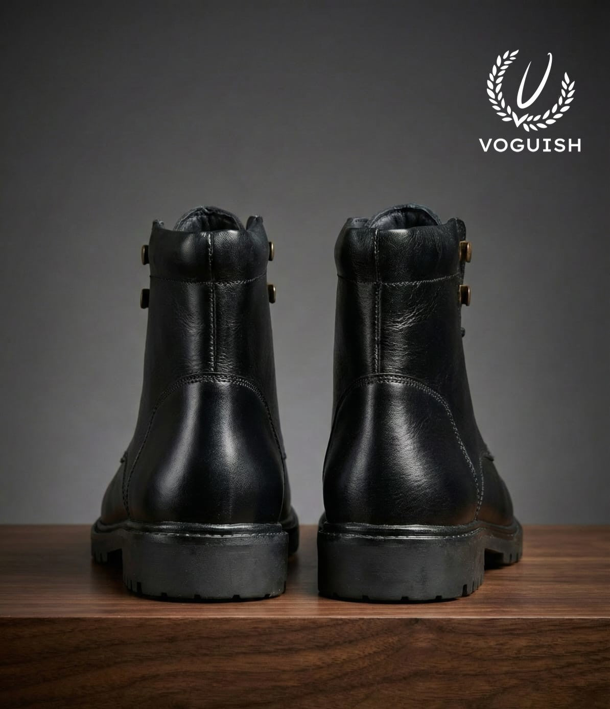 Leather Casual Boot Moc Toe - 3002 - Product View