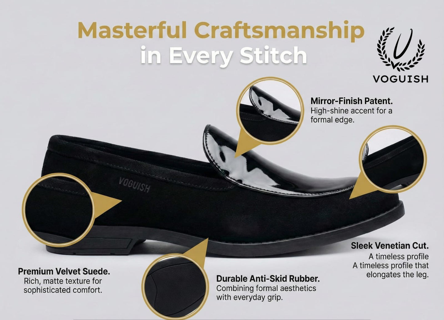 Party Wear Loafer for Men's - IMPERIALSTEP 016