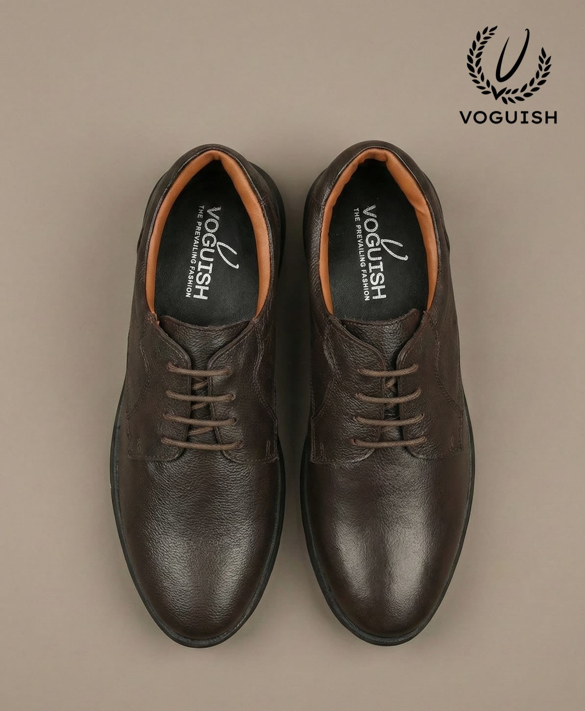 Leather Derby Formal Shoe for Men's IMPERIALSTEP 020