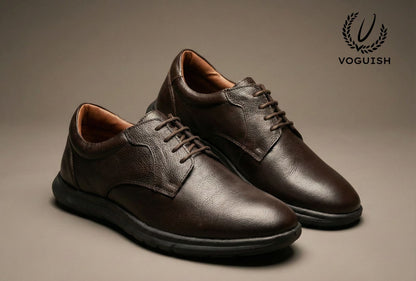 Leather Derby Formal Shoe for Men's IMPERIALSTEP 020