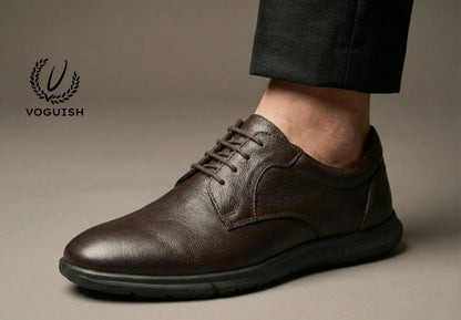 Leather Derby Formal Shoe for Men's IMPERIALSTEP 020