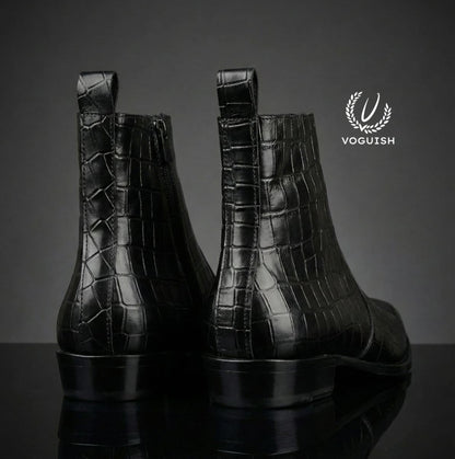 Handmade Chelsea Boot for Men's - 1053 - Product View