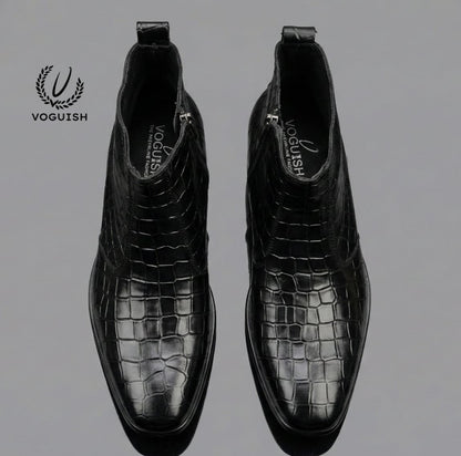 Handmade Chelsea Boot for Men's - 1053 - Product View