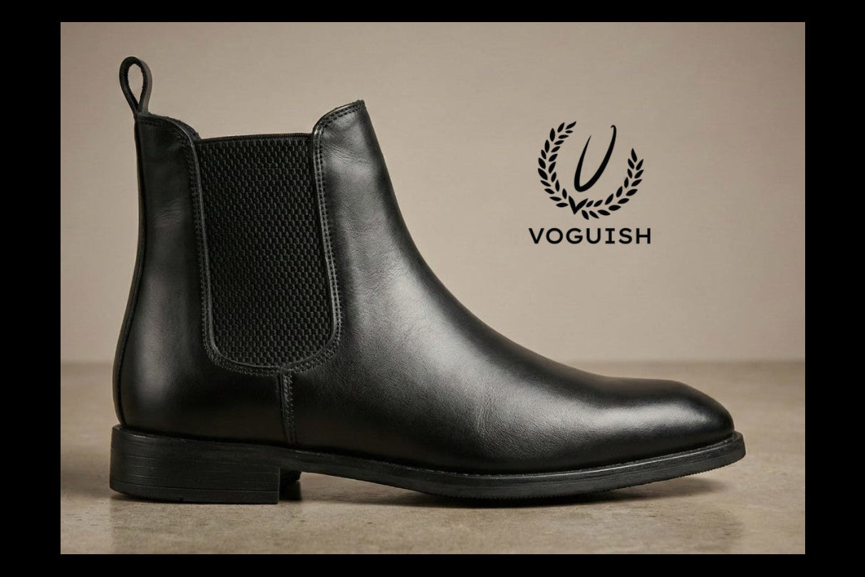 Leather Chelsea Boot Italian - 1020 - Product View
