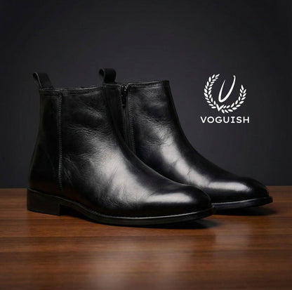 Leather Chelsea Boot  for Men's - 1021 - Product View