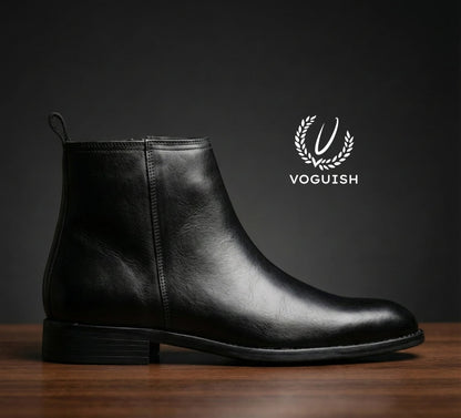 Leather Chelsea Boot  for Men's - 1021 - Product View